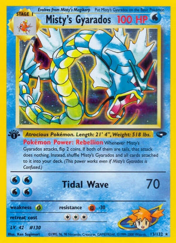 Image for Misty's Gyarados (013/132) [Gym Challenge]