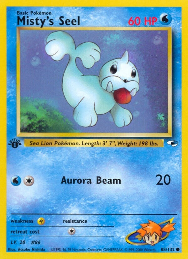 Image for Misty's Seel (088/132) [Gym Heroes]