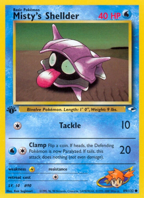 Image for Misty's Shellder (089/132) [Gym Heroes]