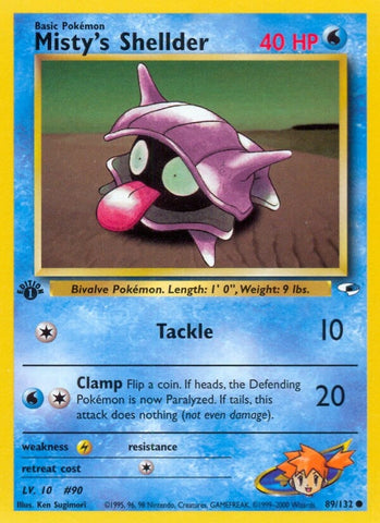 Image for Misty's Shellder (089/132) [Gym Heroes]