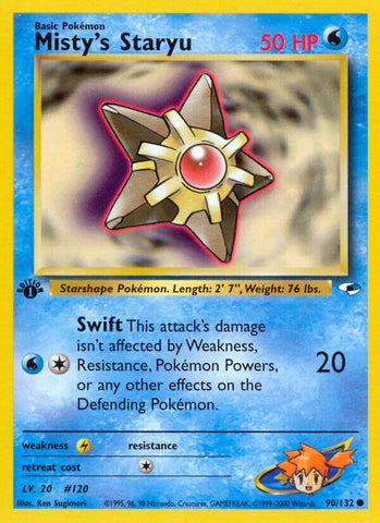 Image for Misty's Staryu (090/132) [Gym Heroes]