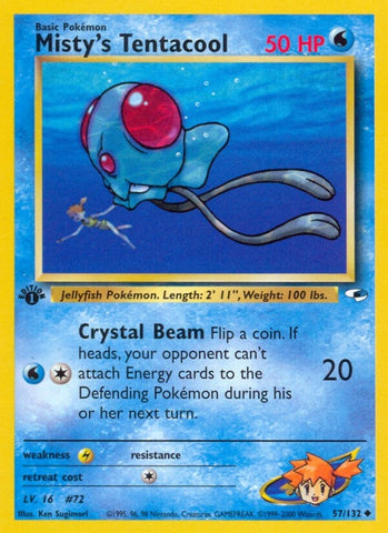 Image for Misty's Tentacool (57) (057/132) [Gym Heroes]