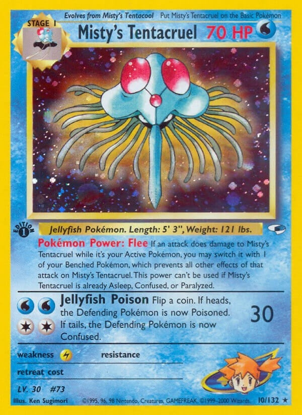 Image for Misty's Tentacruel (010/132) [Gym Heroes]