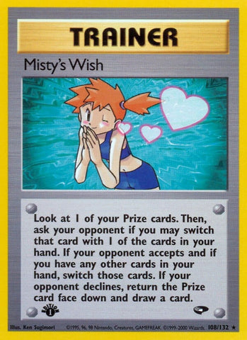 Image for Misty's Wish (108/132) [Gym Challenge]