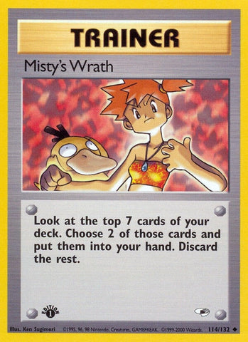 Image for Misty's Wrath (114/132) [Gym Heroes]