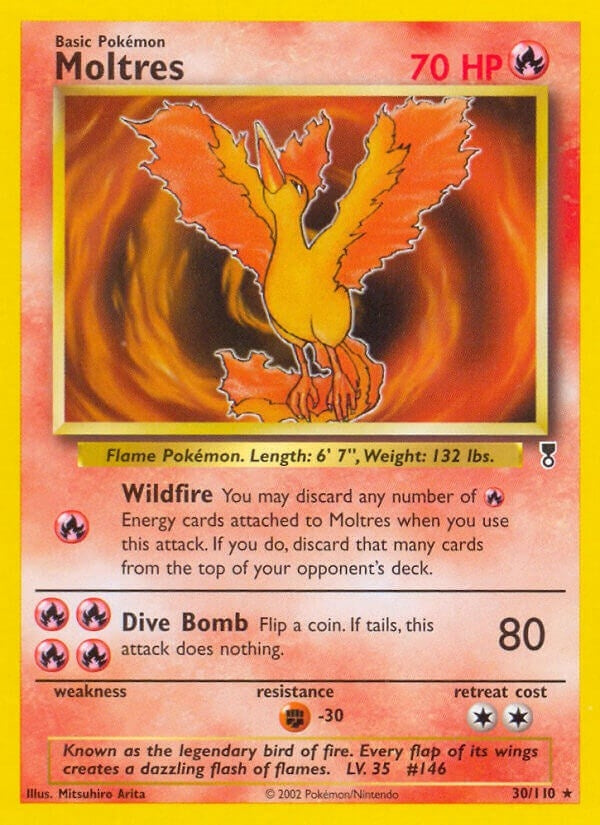 Image for Moltres (030/110) [Legendary Collection]