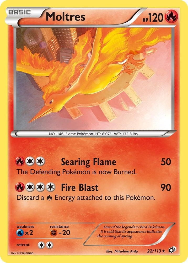 Image for Moltres (22/113) [Legendary Treasures]