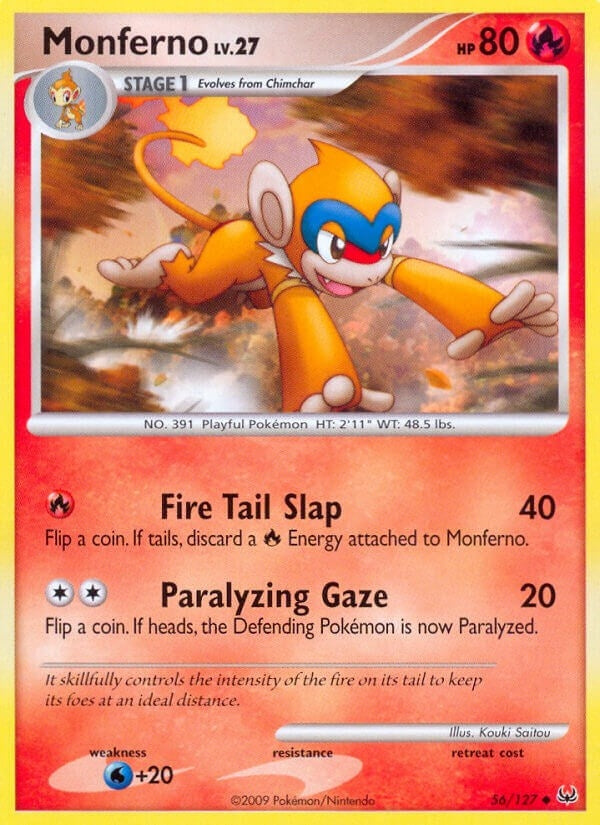Image for Monferno (56/127) [Platinum]
