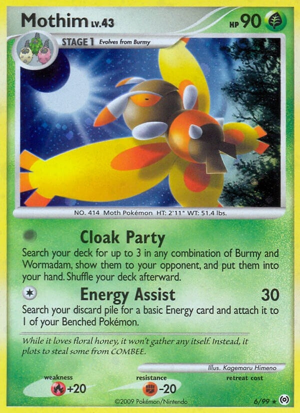 Image for Mothim (6/99) [Arceus]