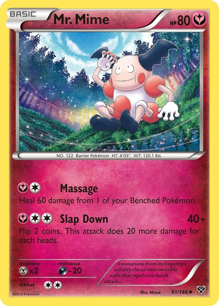 Image for Mr. Mime (91/146) [XY Base Set]