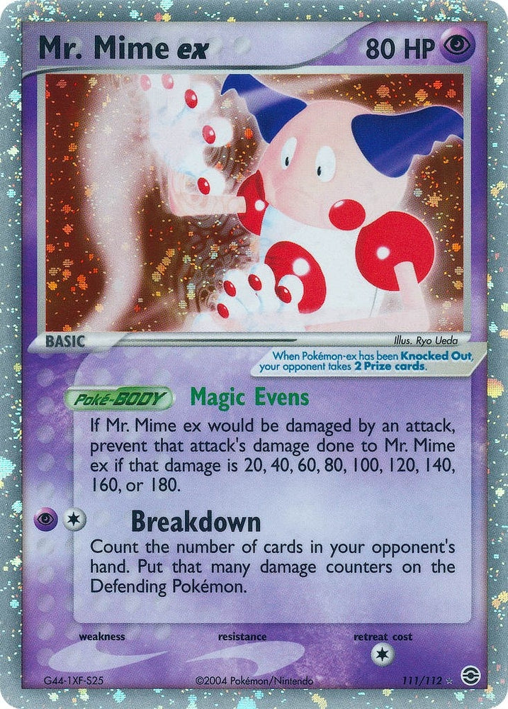 Image for Mr. Mime ex (111/112) [FireRed & LeafGreen]