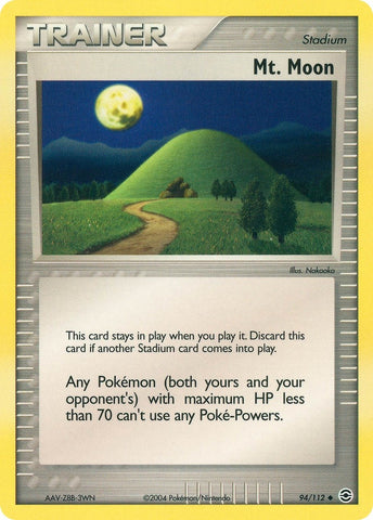 Image for Mt. Moon (94/112) [FireRed & LeafGreen]