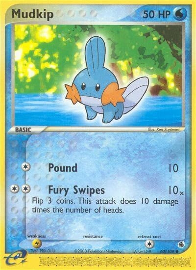 Image for Mudkip (60/109) [Ruby and Sapphire]