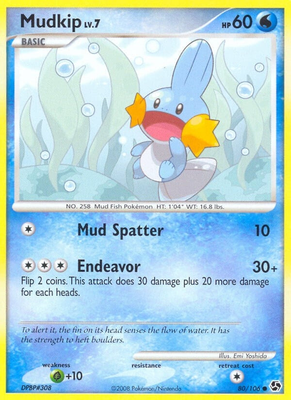 Image for Mudkip (80/106) [Great Encounters]