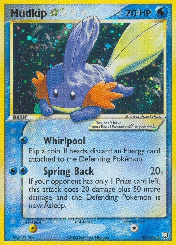 Image for Mudkip Star (107/109) [Team Rocket Returns]