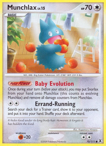 Image for Munchlax (70) (70/111) [Rising Rivals]