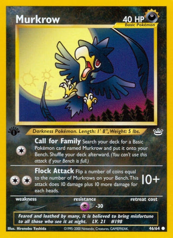 Image for Murkrow (46/64) [Neo Revelation]