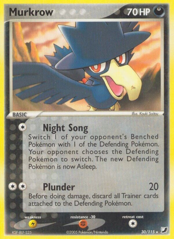 Image for Murkrow (30/115) [Unseen Forces]