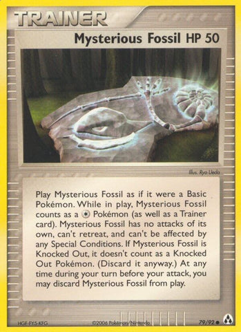 Image for Mysterious Fossil (79/92) [Legend Maker]