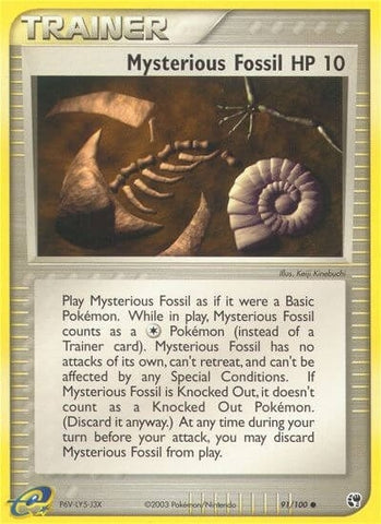 Image for Mysterious Fossil (91/100) [Sandstorm]