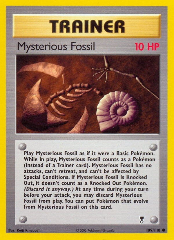 Image for Mysterious Fossil (109/110) [Legendary Collection]
