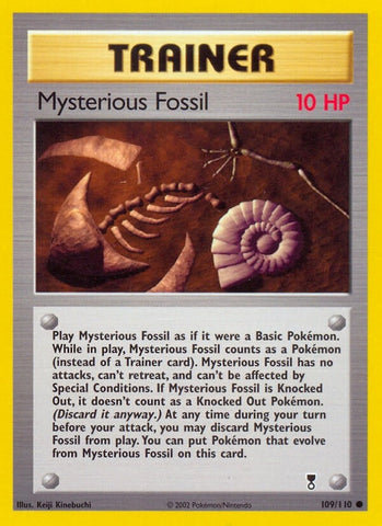 Image for Mysterious Fossil (109/110) [Legendary Collection]