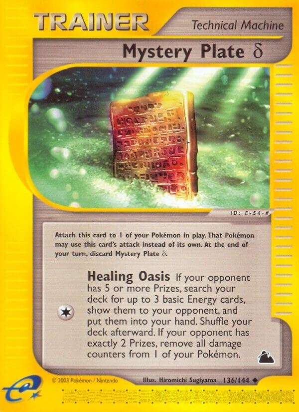 Image for Mystery Plate Delta (136/144) [Skyridge]