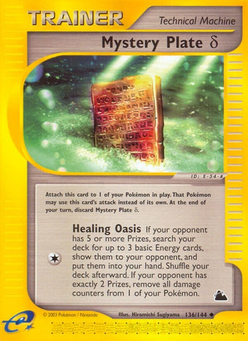 Image for Mystery Plate Delta (136/144) [Skyridge]