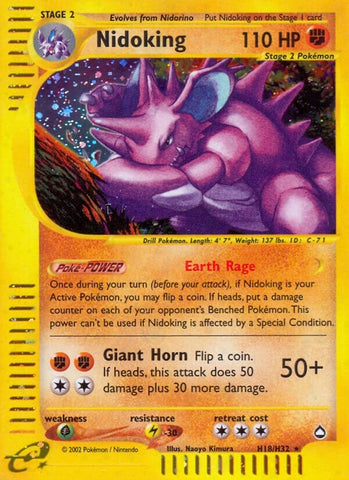 Image for Nidoking (H18) (H18/H32) [Aquapolis]