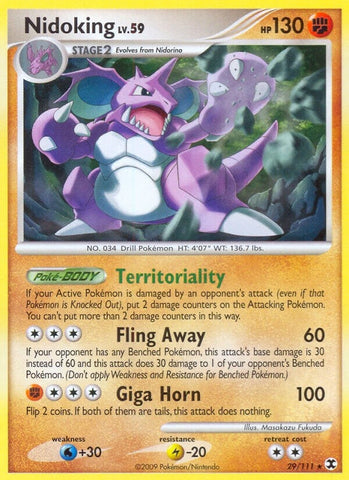 Image for Nidoking (29/111) [Rising Rivals]