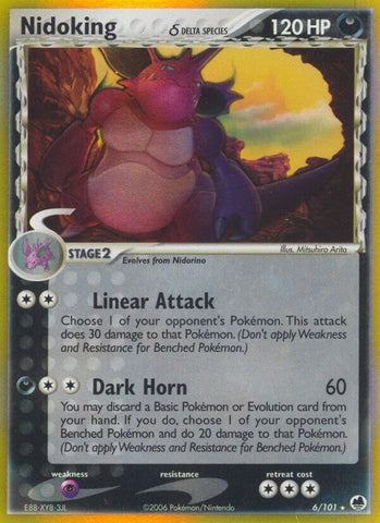 Image for Nidoking (Delta Species) (6/101) [Dragon Frontiers]
