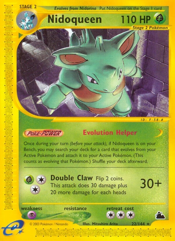 Image for Nidoqueen (22) (022/144) [Skyridge]