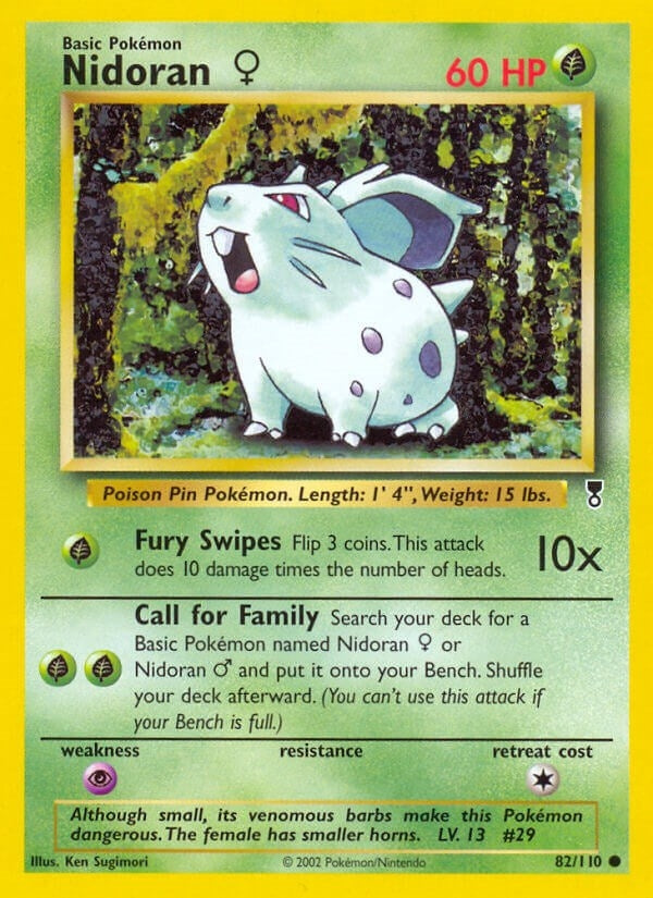 Image for Nidoran F (082/110) [Legendary Collection]
