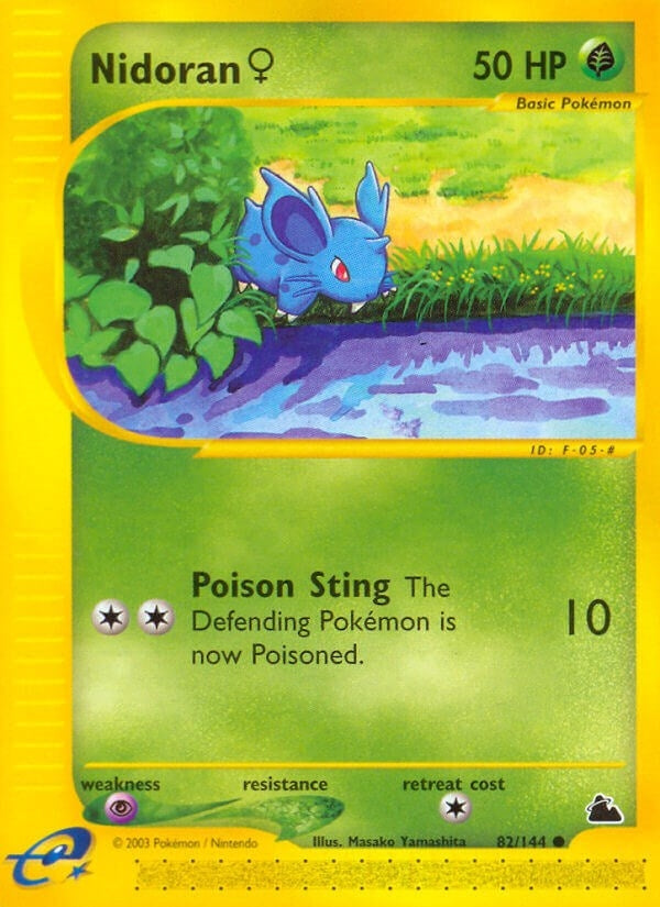 Image for Nidoran F (82) (082/144) [Skyridge]