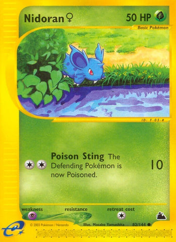 Image for Nidoran F (82) (082/144) [Skyridge]