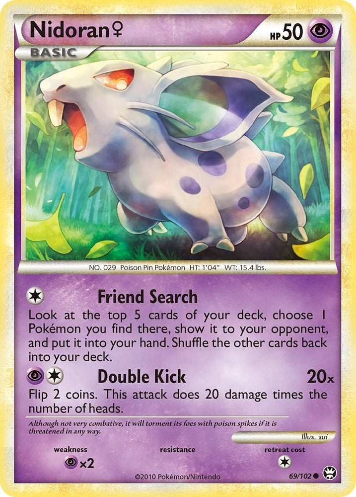 Image for Nidoran F (69/102) [Triumphant]