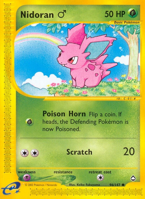 Image for Nidoran M (096/147) [Aquapolis]