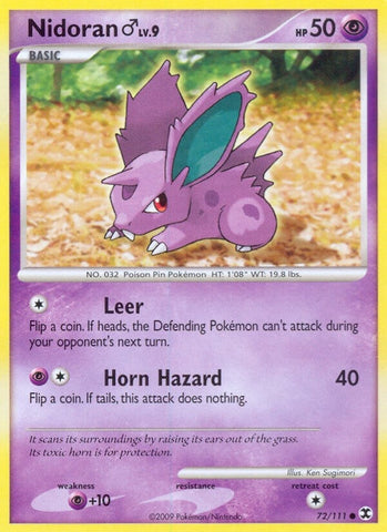 Image for Nidoran M (72/111) [Rising Rivals]