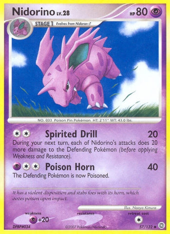 Image for Nidorino (57/132) [Secret Wonders]