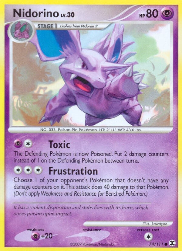 Image for Nidorino (74/111) [Rising Rivals]