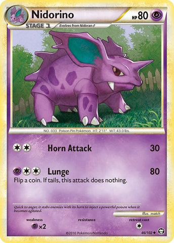 Image for Nidorino (46/102) [Triumphant]
