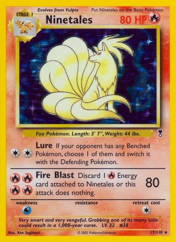 Image for Ninetales (017/110) [Legendary Collection]