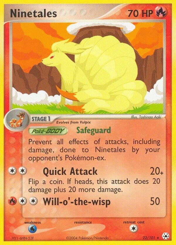 Image for Ninetales (22/101) [Hidden Legends]