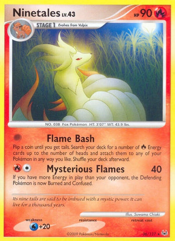 Image for Ninetales (36/127) [Platinum]