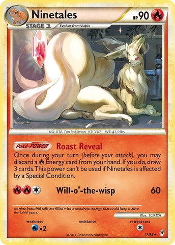 Image for Ninetales (17/95) [Call of Legends]