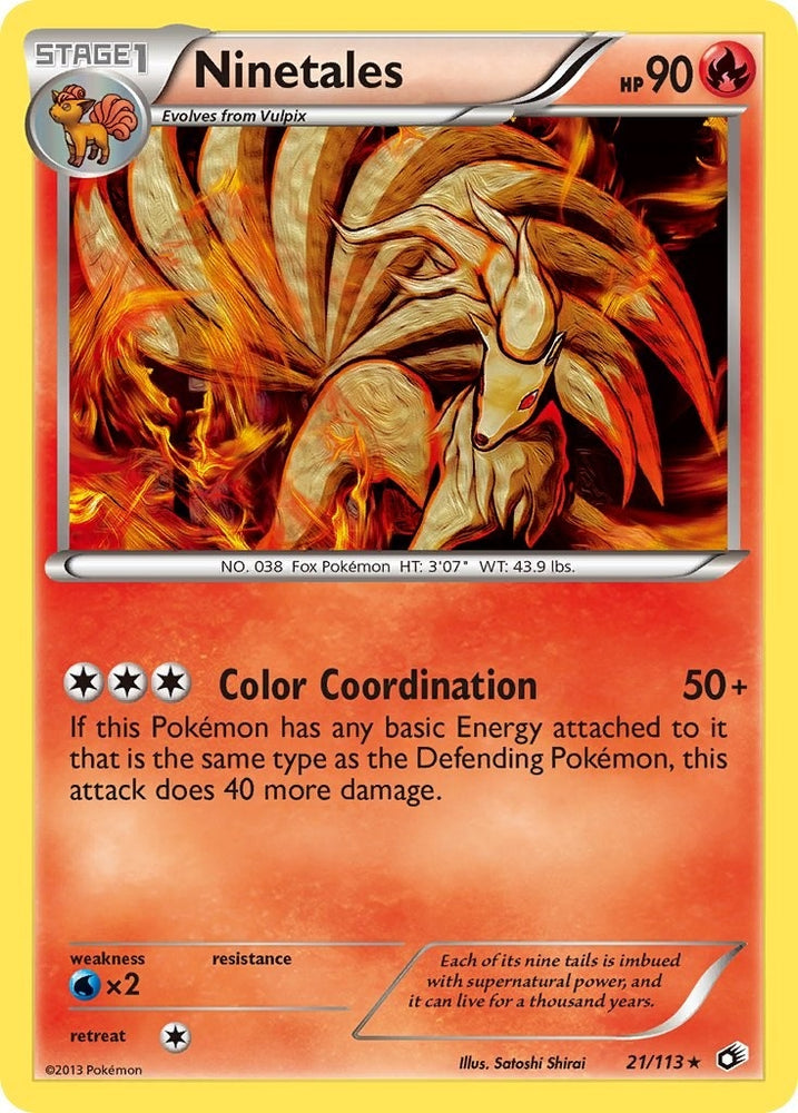 Image for Ninetales (21/113) [Legendary Treasures]
