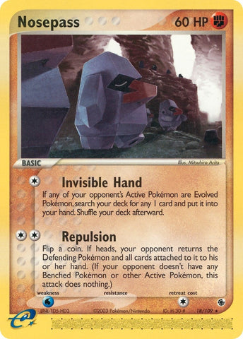 Image for Nosepass (18/109) [Ruby and Sapphire]