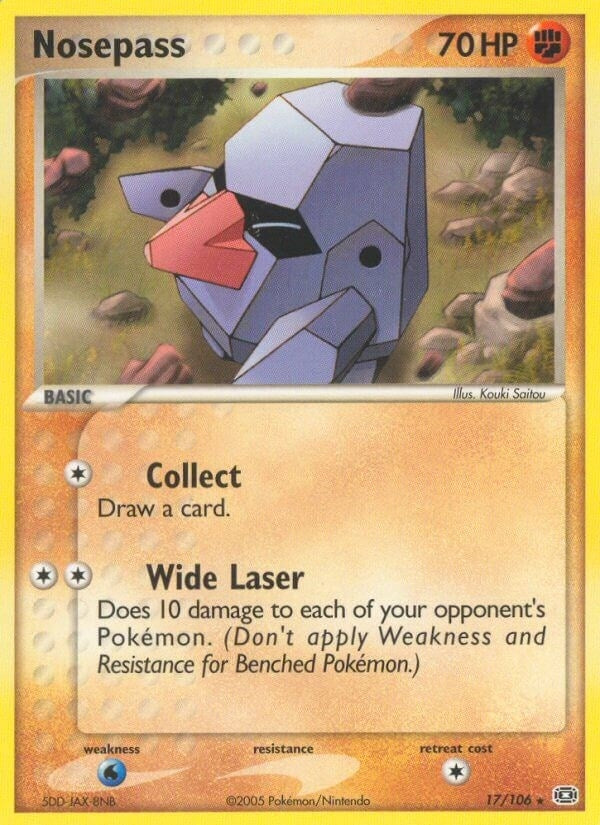 Image for Nosepass (17/106) [Emerald]