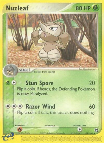 Image for Nuzleaf (49/100) [Sandstorm]