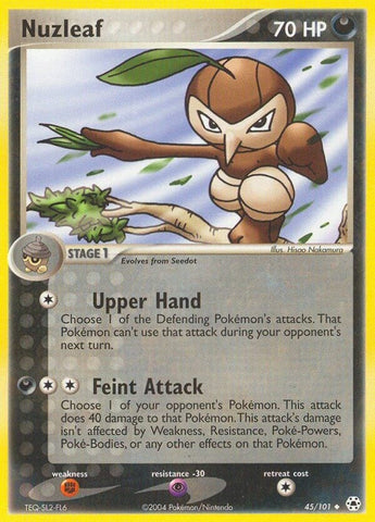 Image for Nuzleaf (45/101) [Hidden Legends]